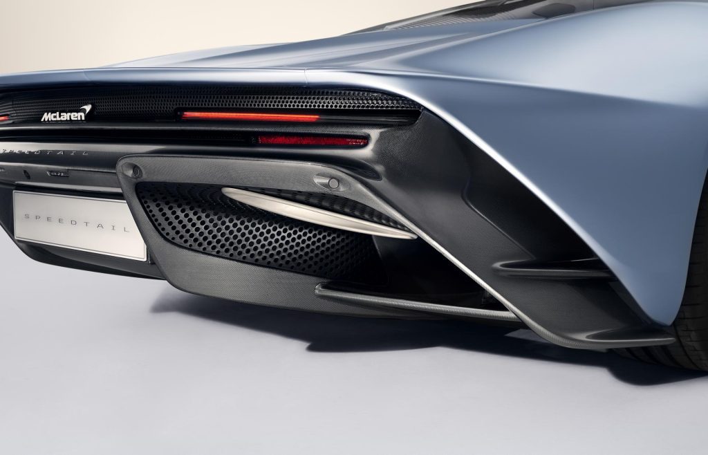 McLaren Speedtail Rear End`