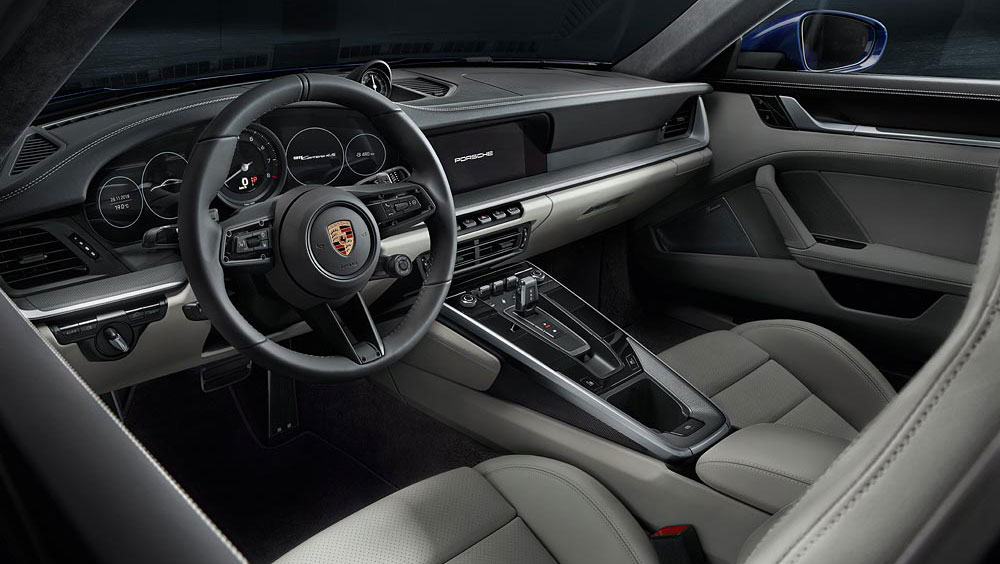 New Porsche 911 Carrera 4S Inside