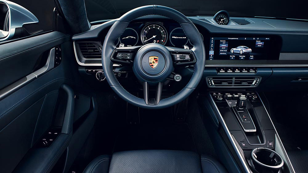 New Porsche 911 Interior