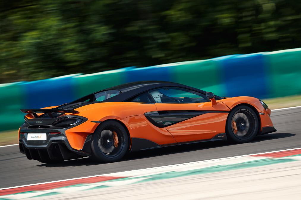 2019 McLaren 600LT side view