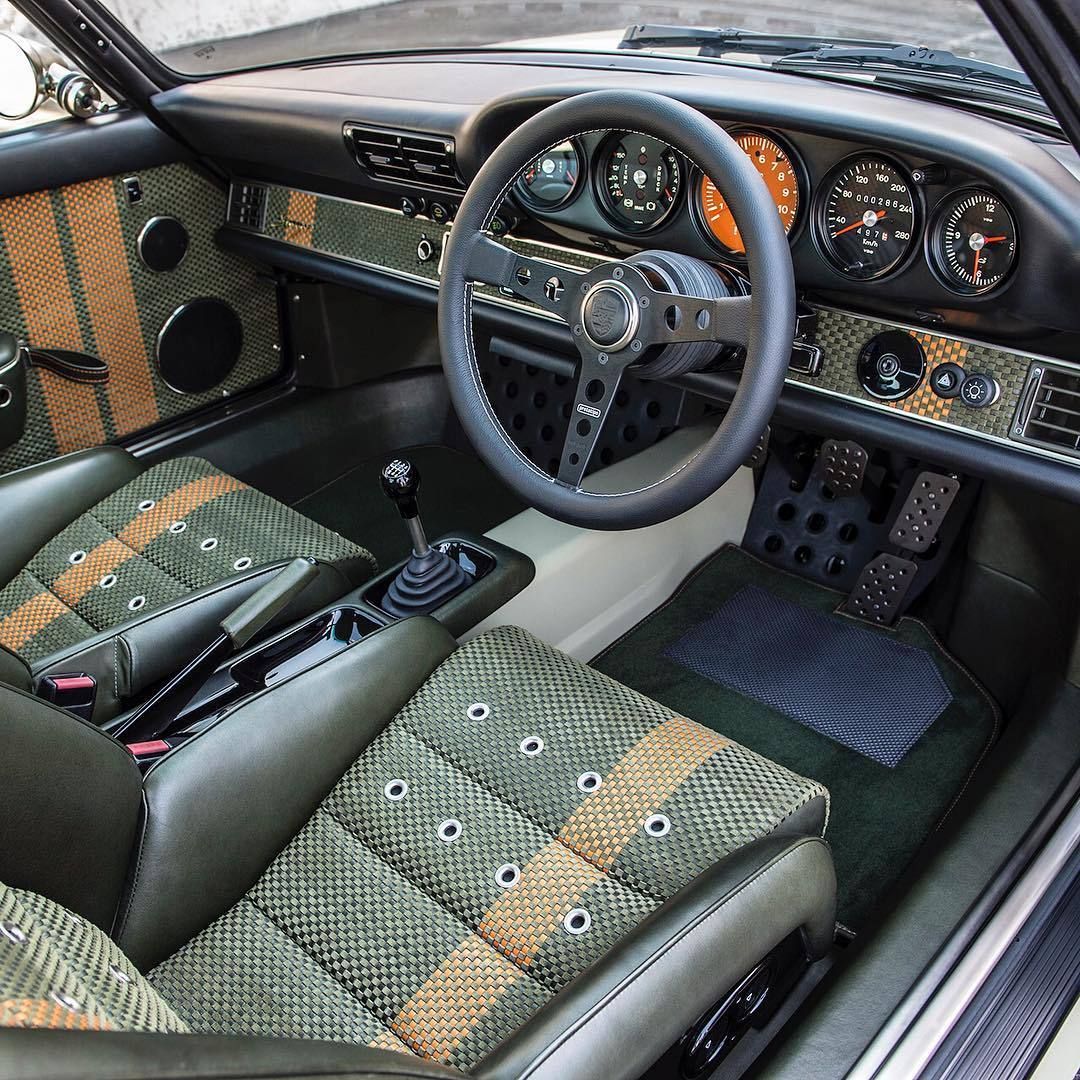 Porsche singer interior