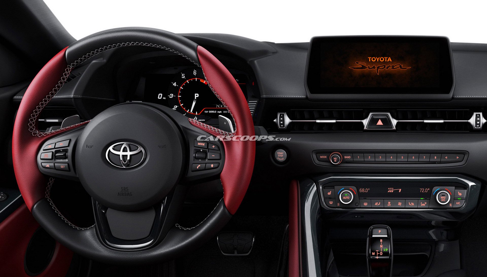 Toyota Supra interior