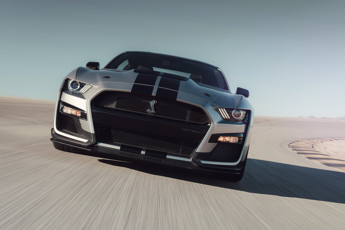 The all-new Shelby GT500–the pinnacle of any pony car ever engineered by Ford Performance–delivers on its heritage with more than 700 horsepower for the quickest street-legal acceleration and most high-performance technology to date ever offered in a Ford Mustang.