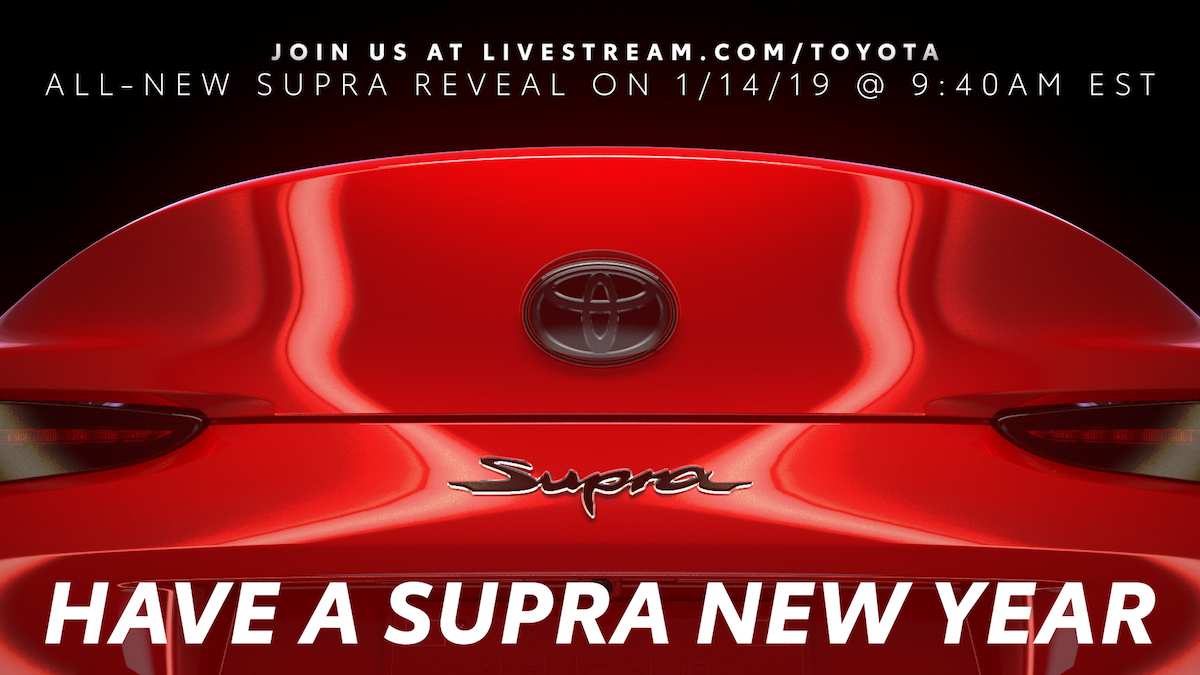 Toyota Supra Teser image