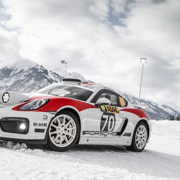 718 Cayman GT4 Clubsport Rally Car