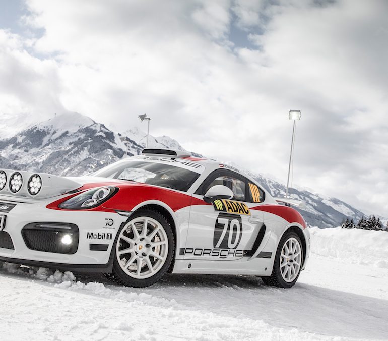 718 Cayman GT4 Clubsport Rally Car
