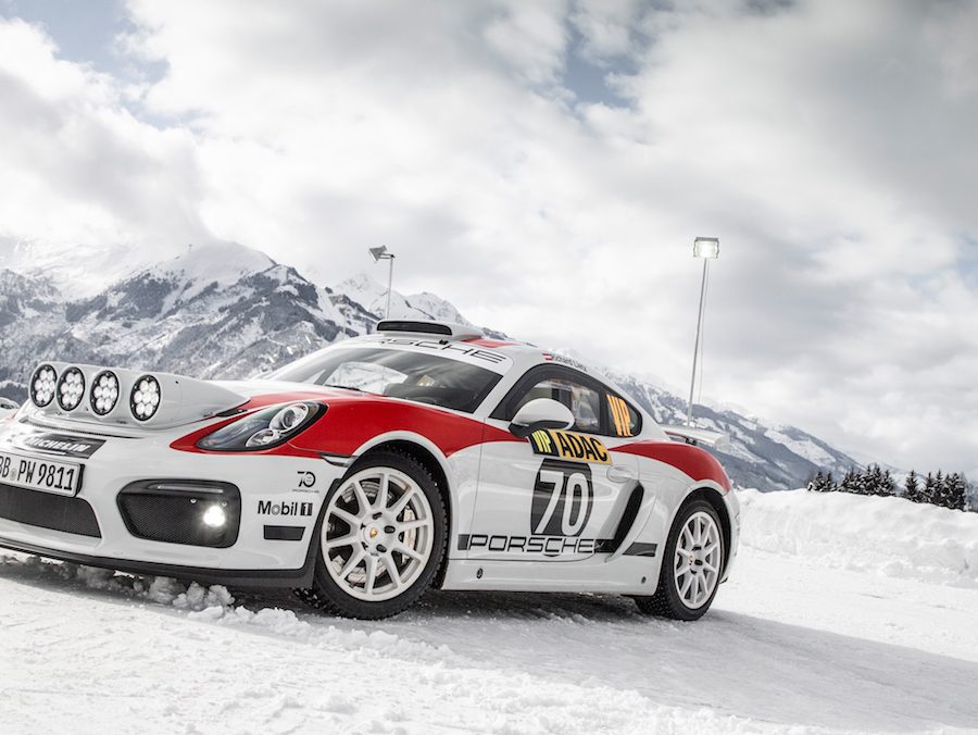 718 Cayman GT4 Clubsport Rally Car