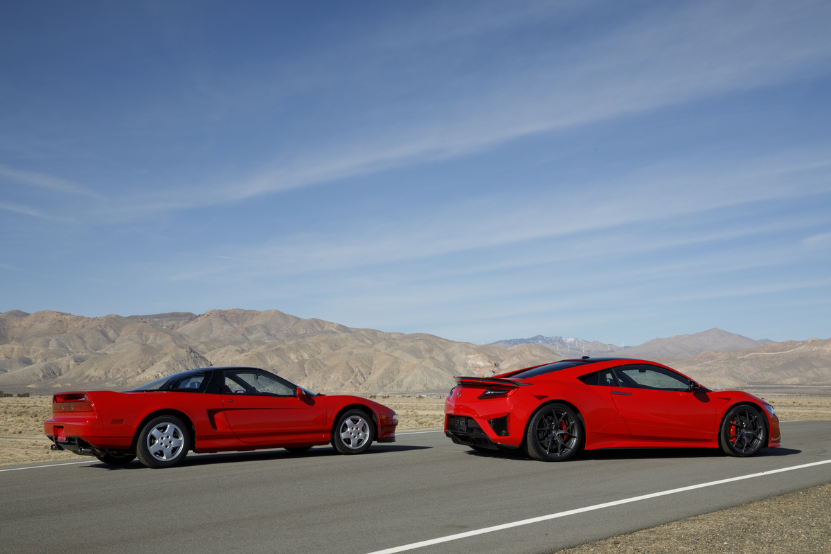 1st Generation NSX and 2019 NSX