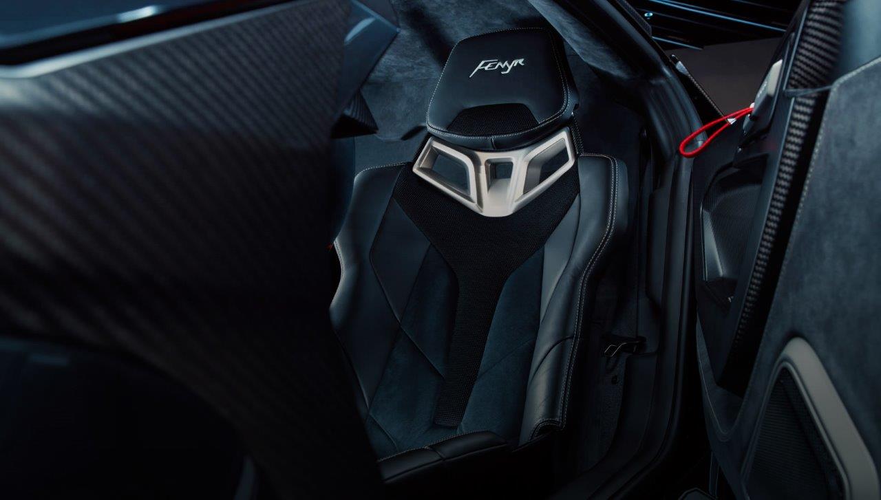 W Motors Fenyr cockpit detail