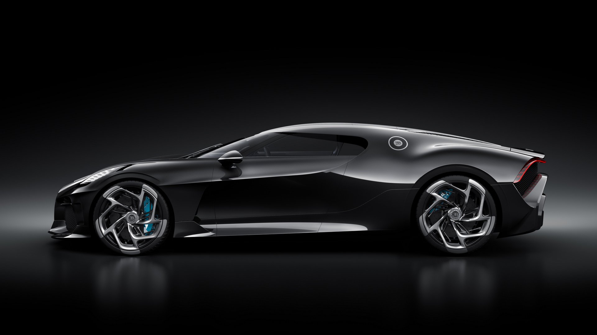 bugatti la voiture noire