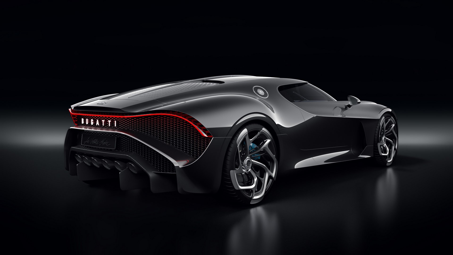 bugatti la voiture noire