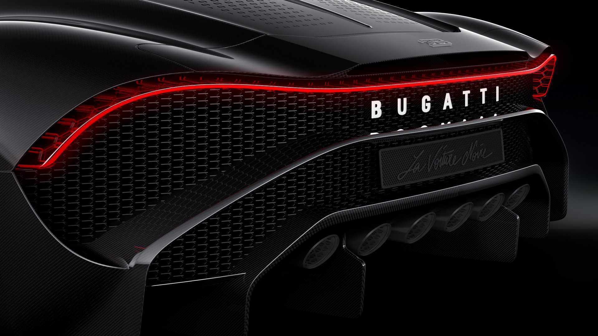 bugatti la voiture noire