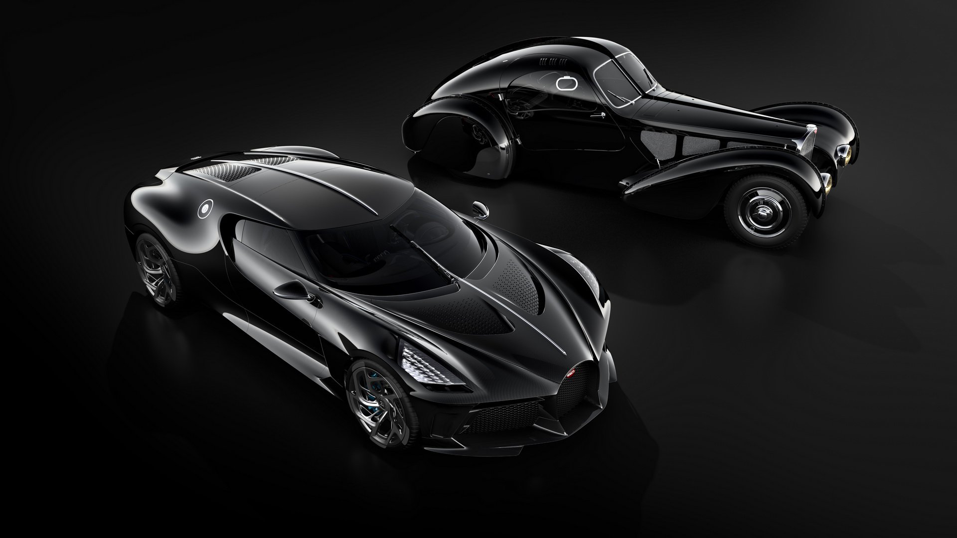 bugatti la voiture noire