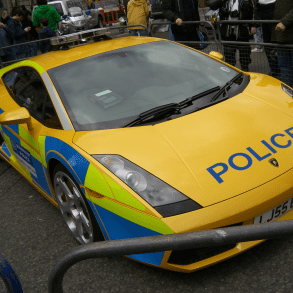 Lamborghini London Metropolitan Police