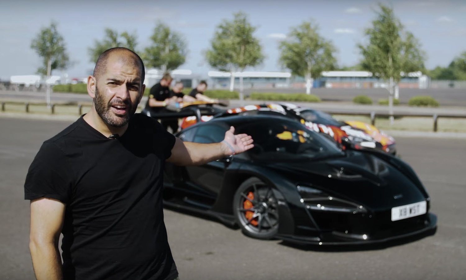 McLaren Senna and a 650S GT3