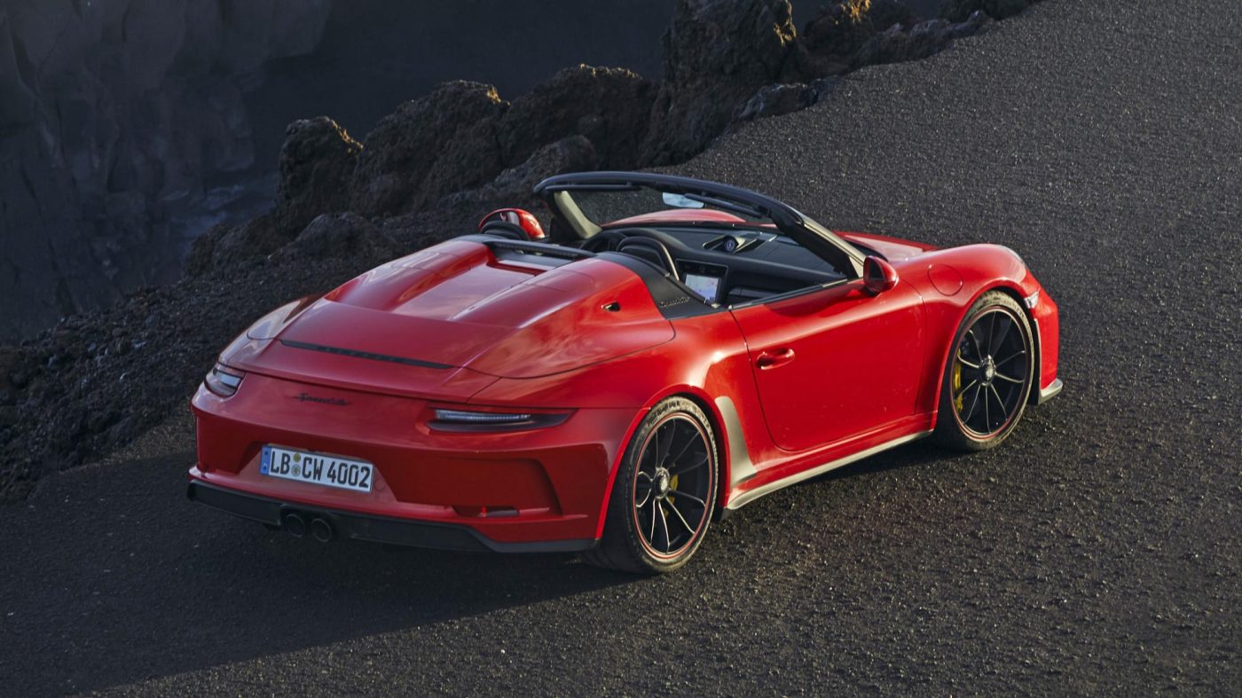 Porsche 911 speedster 2019