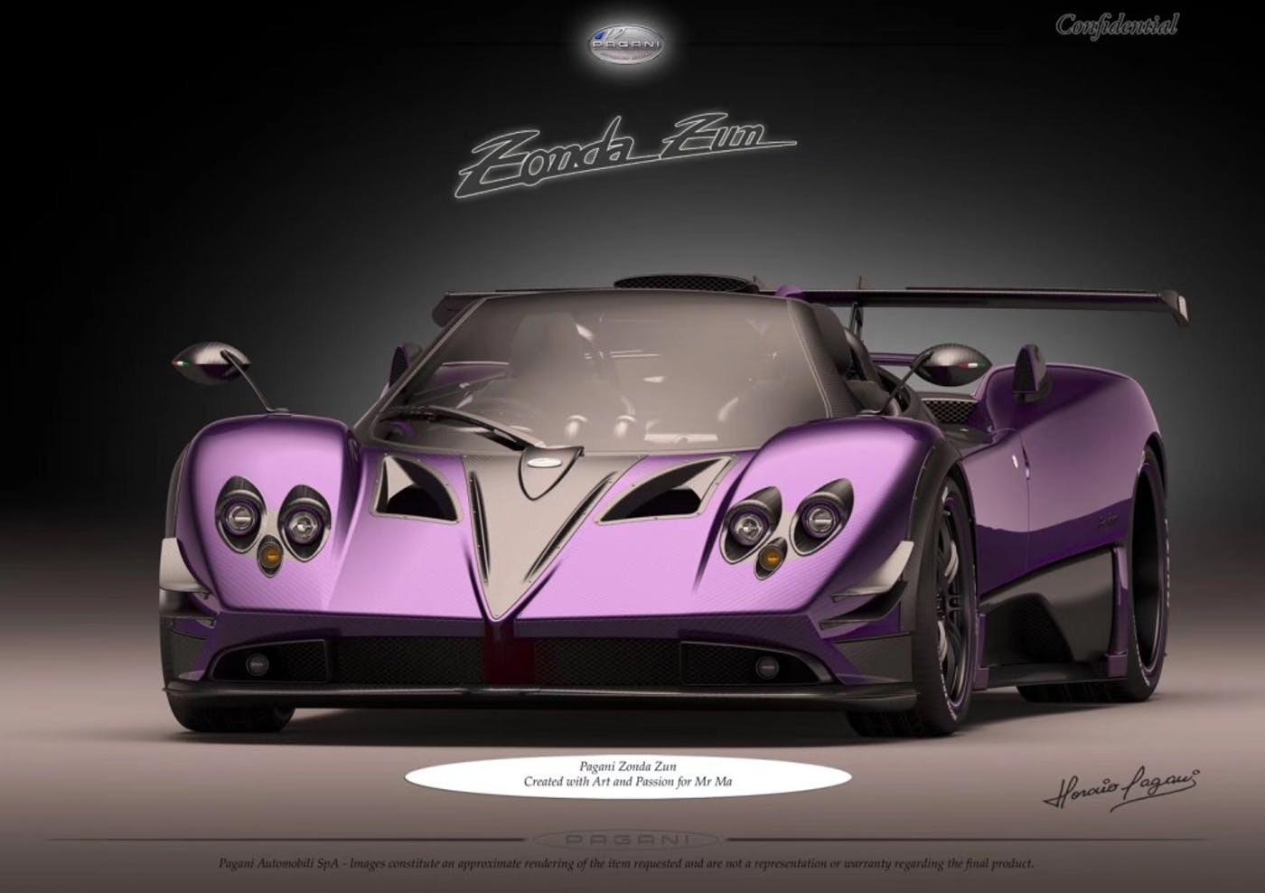 This Pagani Zonda 'Zun' Is One of the Last One-Offs
