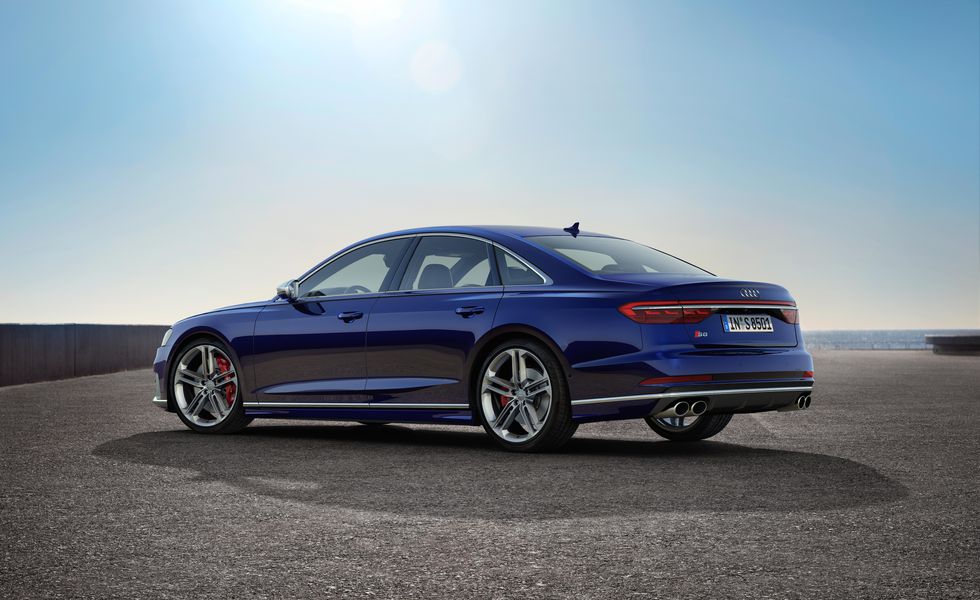 2020 Audi S8 rear