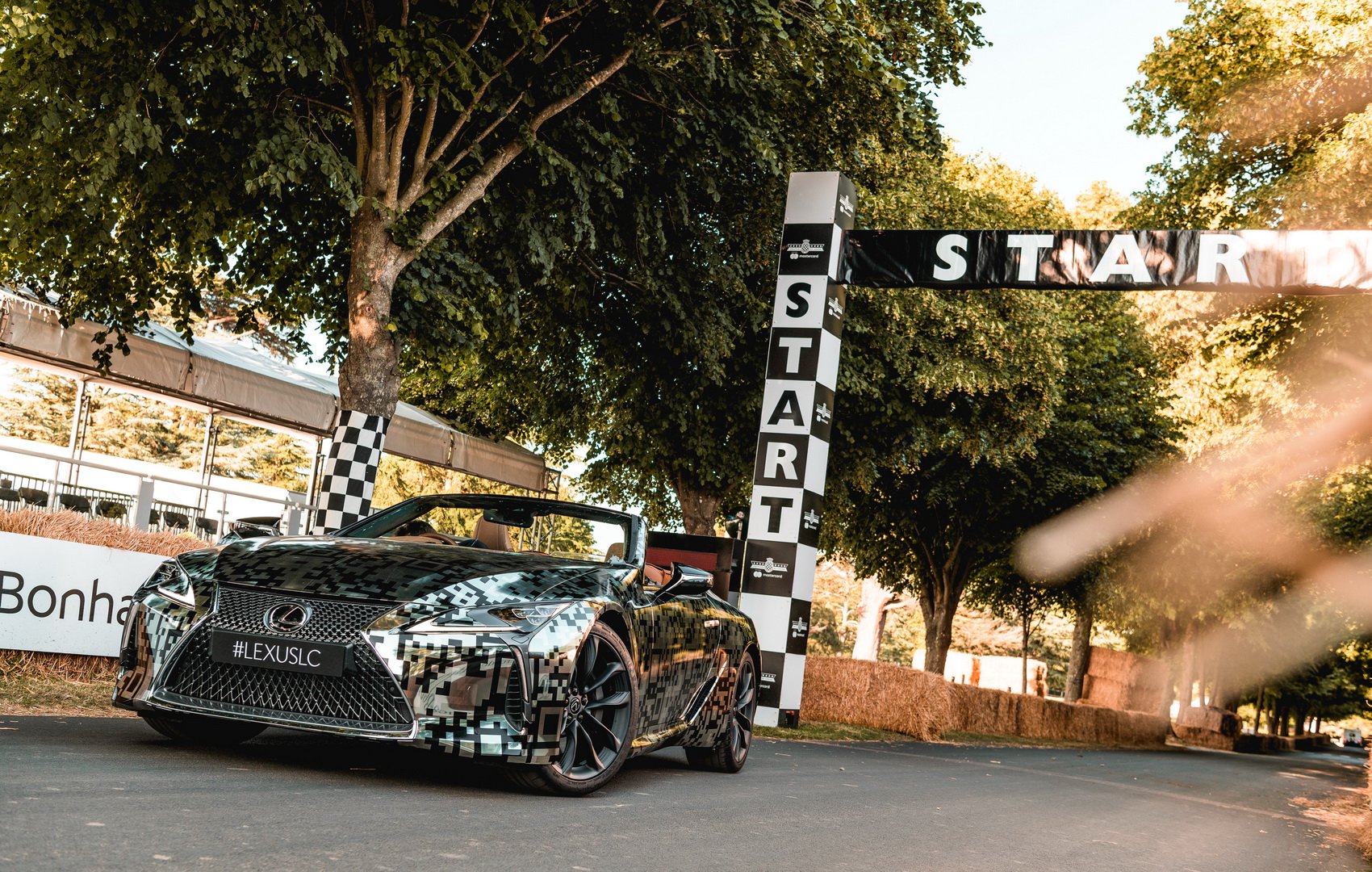 Lexus LC Convertible prototype