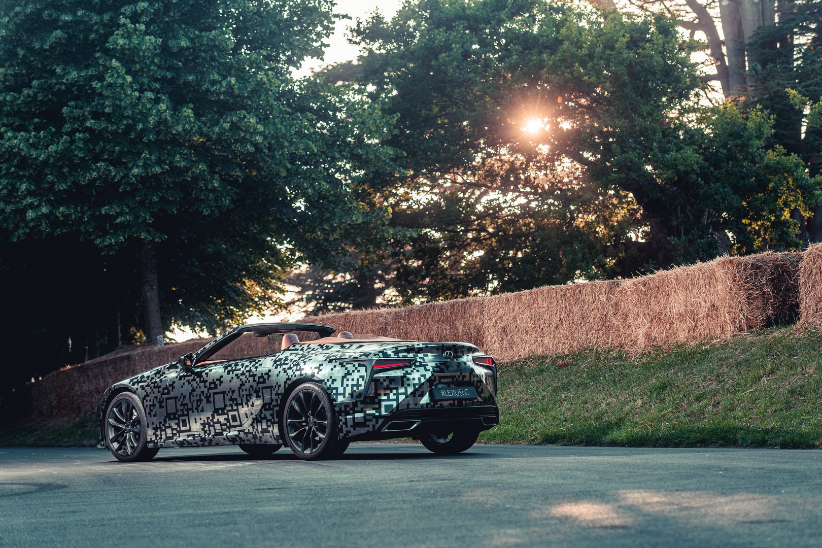 Lexus LC Convertible prototype