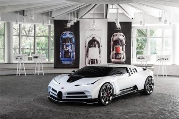 Bugatti Centodieci EB110T ribute