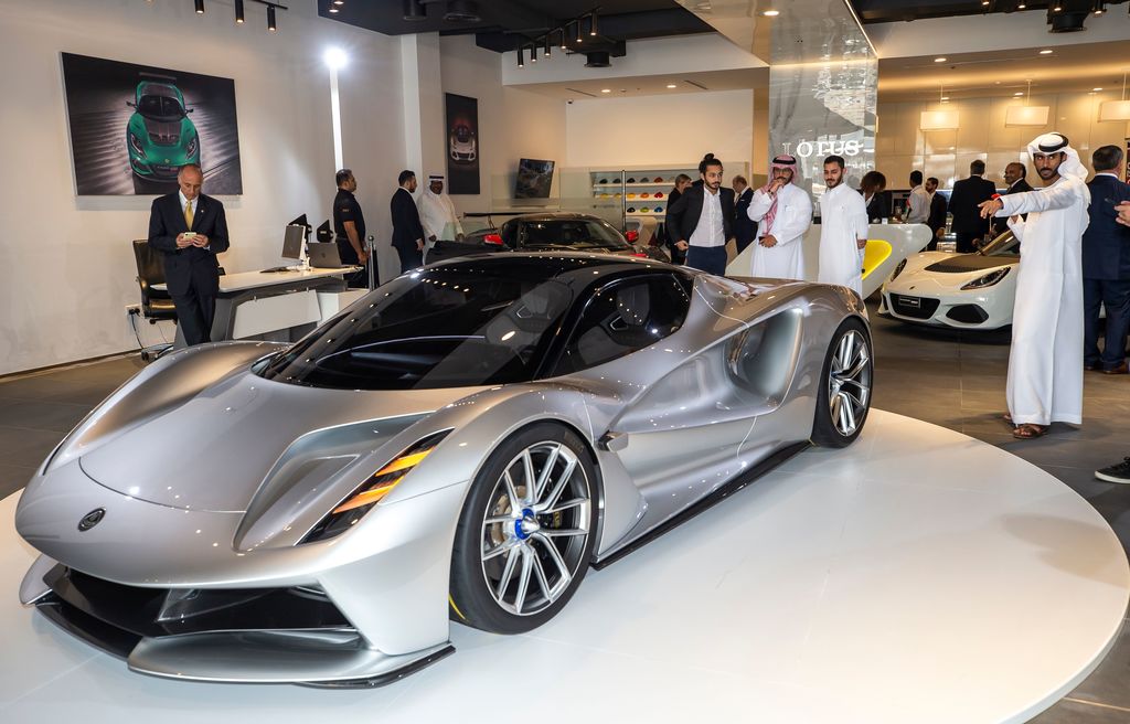 Lotus Stuns In The Middle East With Evija News Lotus Stuns In The Middle East With Evija News