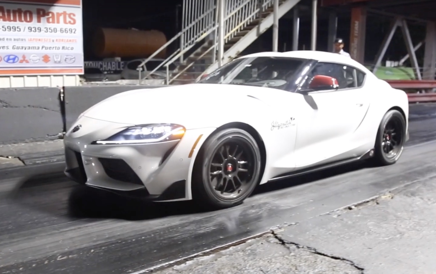 Watch This Modified Toyota Gr Supra Do A 9 Second Quarter