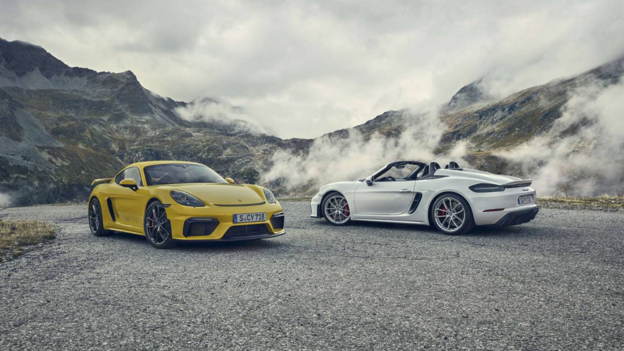 Porsche 718 Cayman GT4 Boxster Spyder & 718 Boxster Spyder overall review