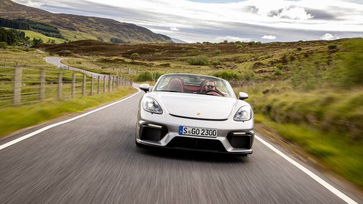 Steve Sutcliffe from Evo reviews the Porsche 718 Spyder