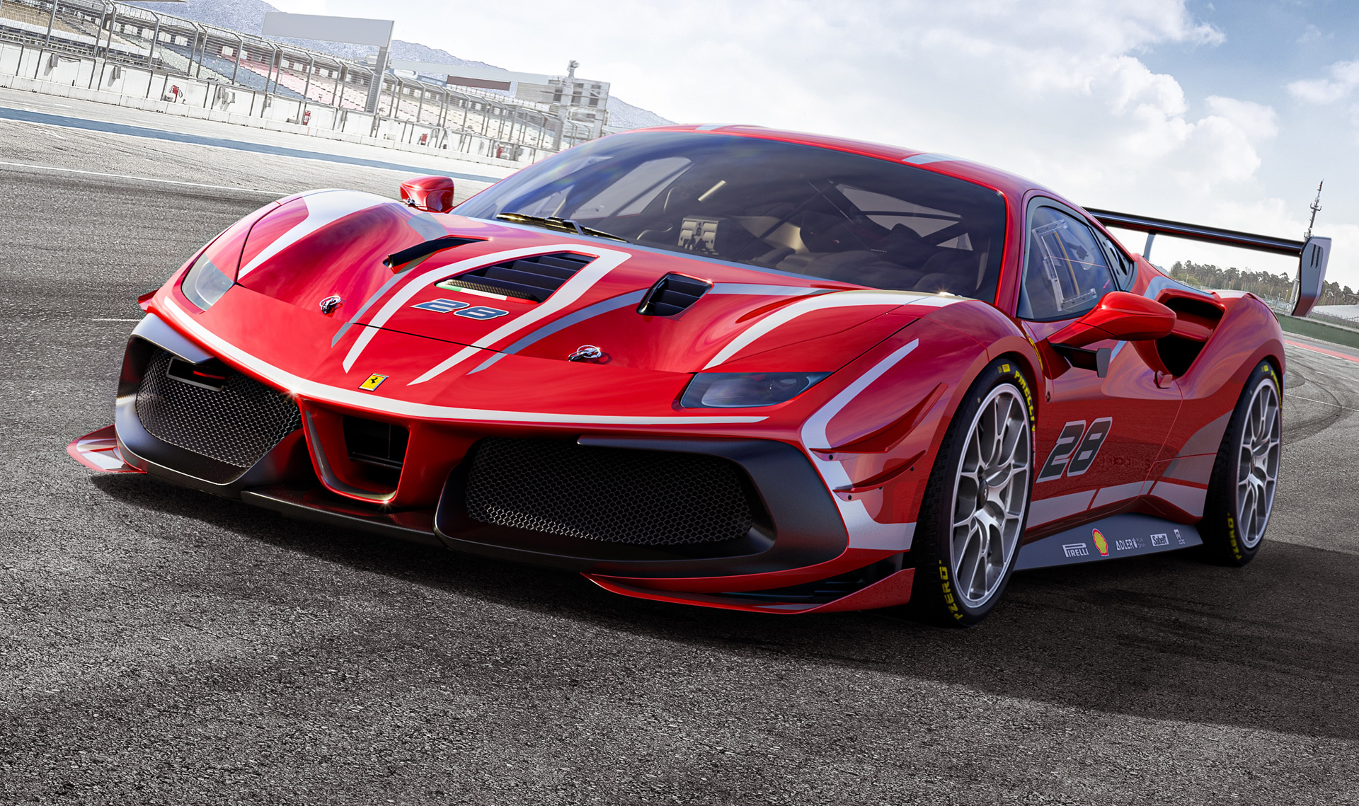 2020 Ferrari 488 Challenge Evo