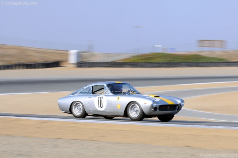 Ferrari 250 GT Lusso on the track