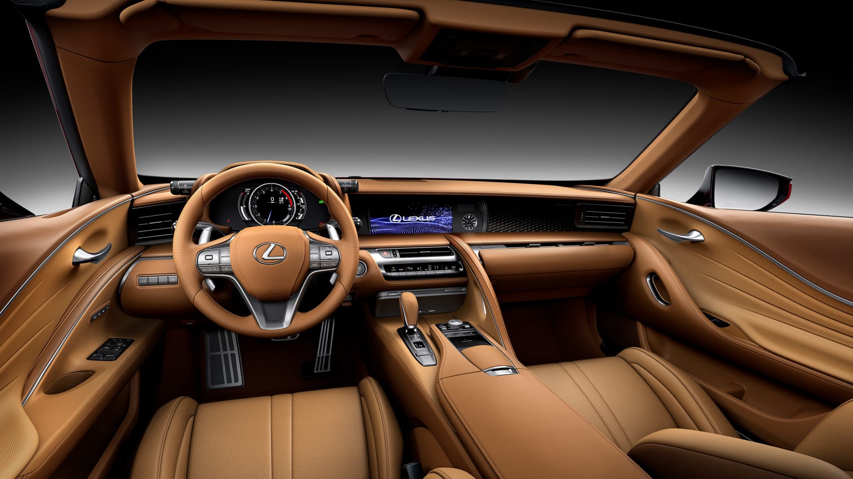 Lexus LC500 Convertible interior