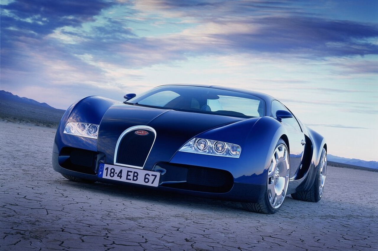 The 1999 Bugatti 18/4 Veyron Concept Vehicle