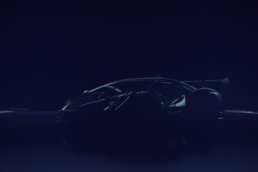 2020 Lamborghini V12 track hypercar teaser