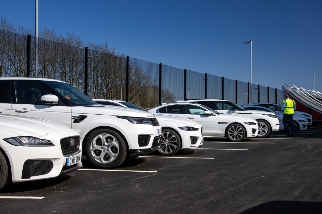 JLR deployment of vehicles for COVID-19