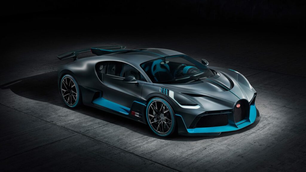 Bugatti Divo design rendering