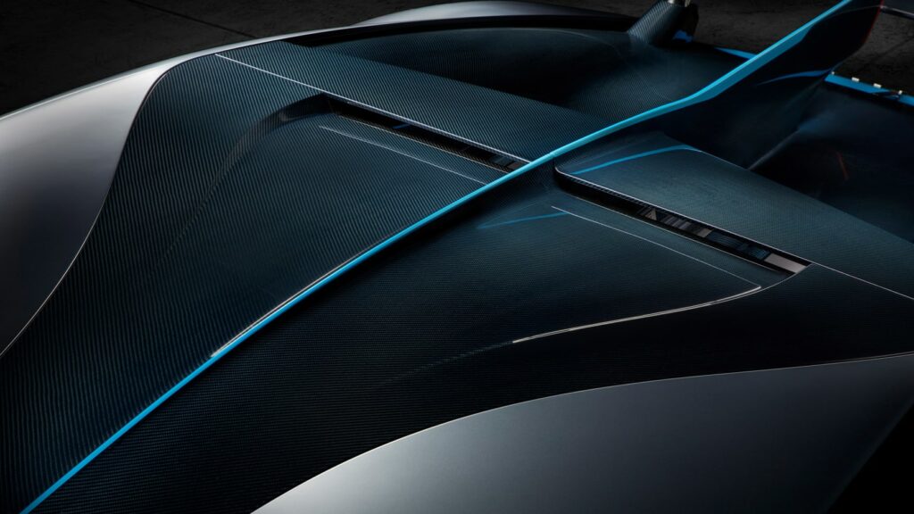 Bugatti Divo design rendering