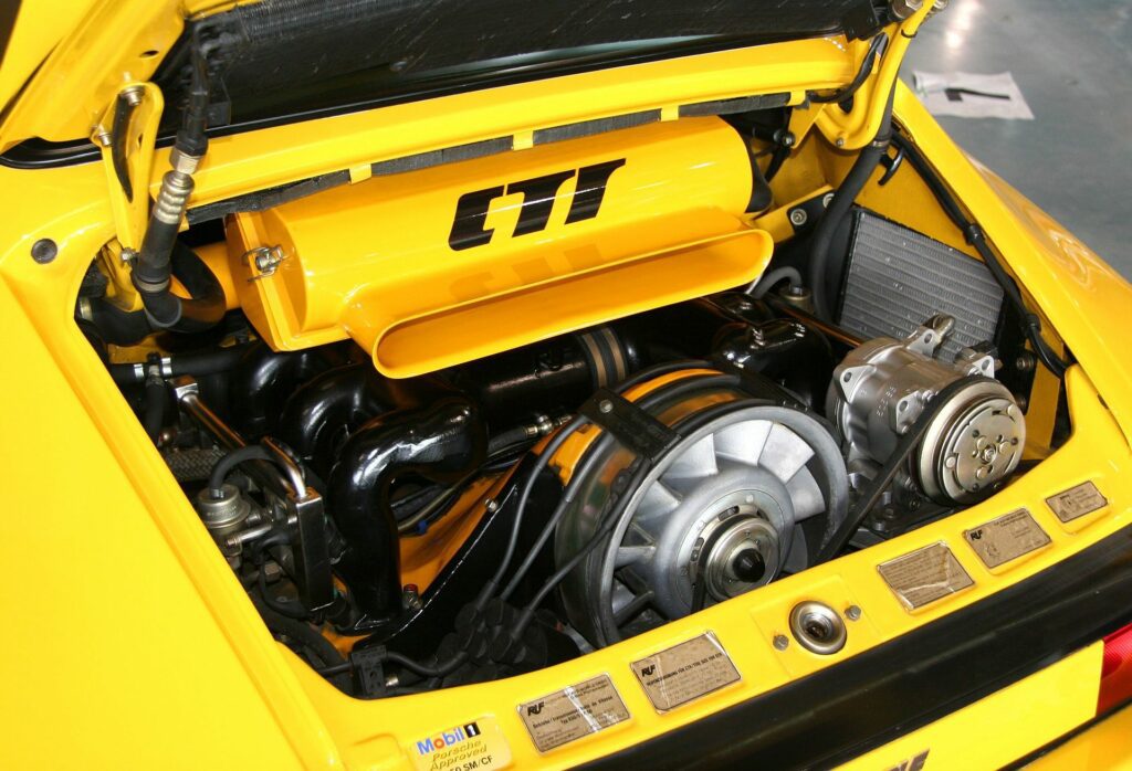 1987 RUF CTR Yellowbird engine