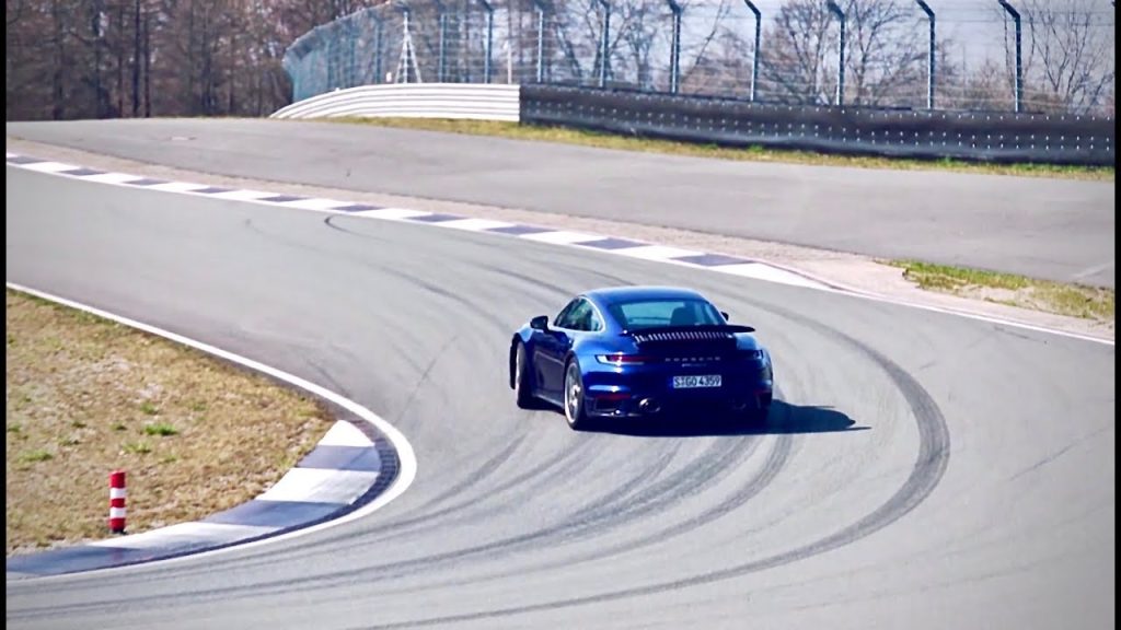 Tim Schrick drives the 2020 Type 992 911 Turbo S