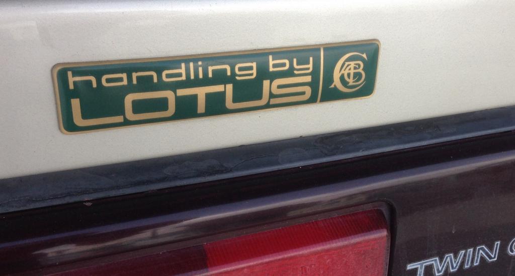 Handling by Lotus Mk I MR2 badge