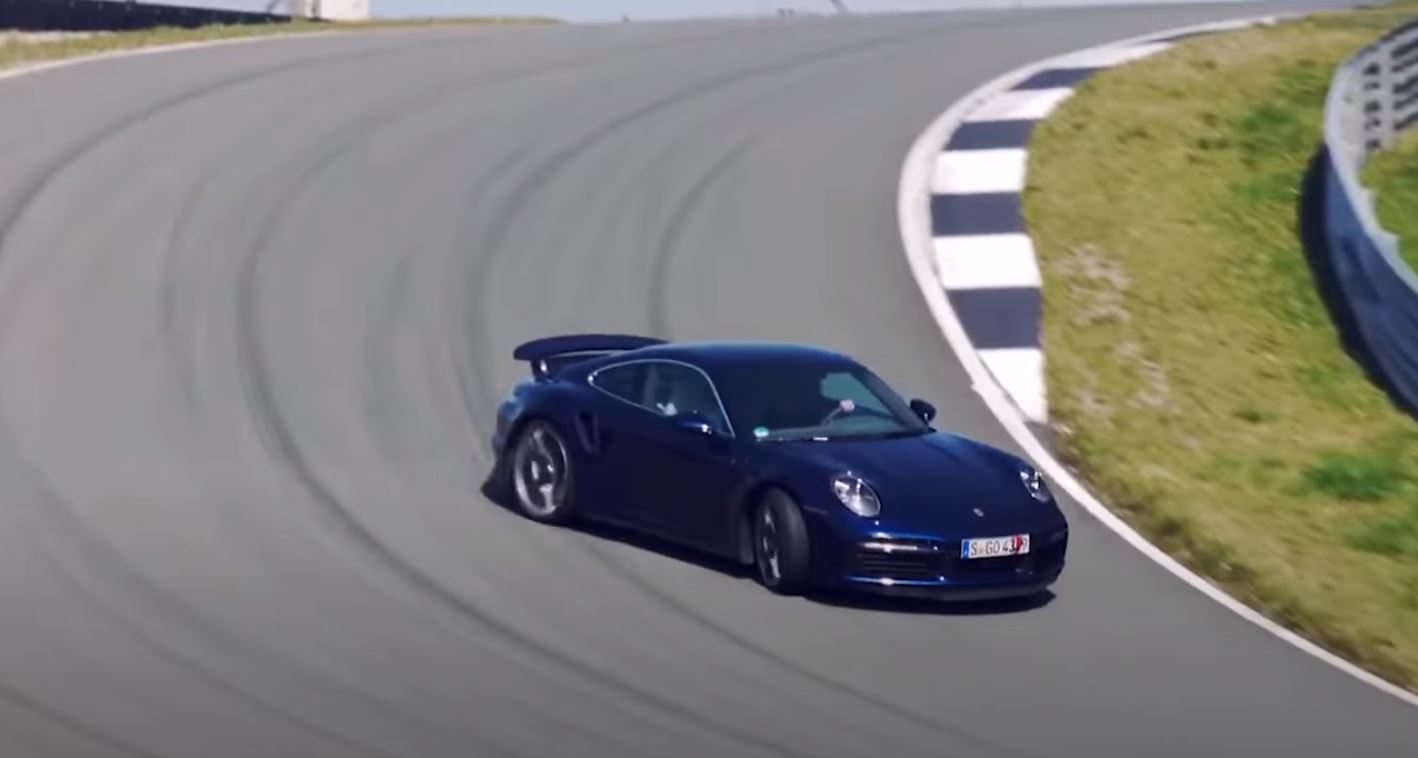 Tim Schrick drives the 2020 Type 992 911 Turbo S