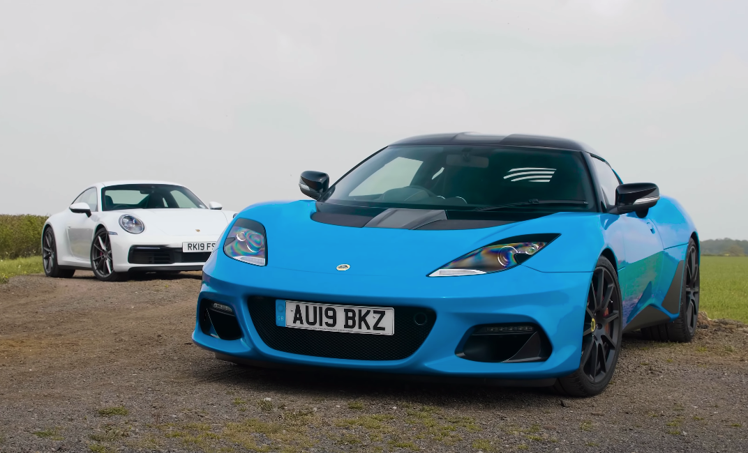 VIDEO: Porsche 911 Carrera S Vs Lotus Evora GT410 Sport