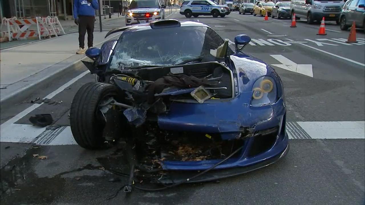 Gemballa Mirage GT crash NYC