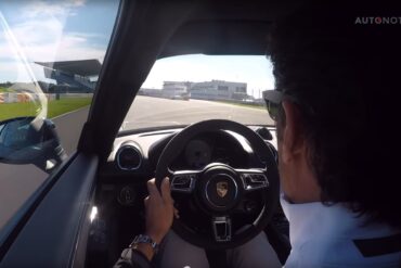 Mark Webber driving 718 Cayman GTS 4.0