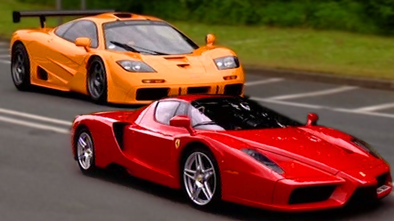 Ferrari Enzo vs McLaren F1