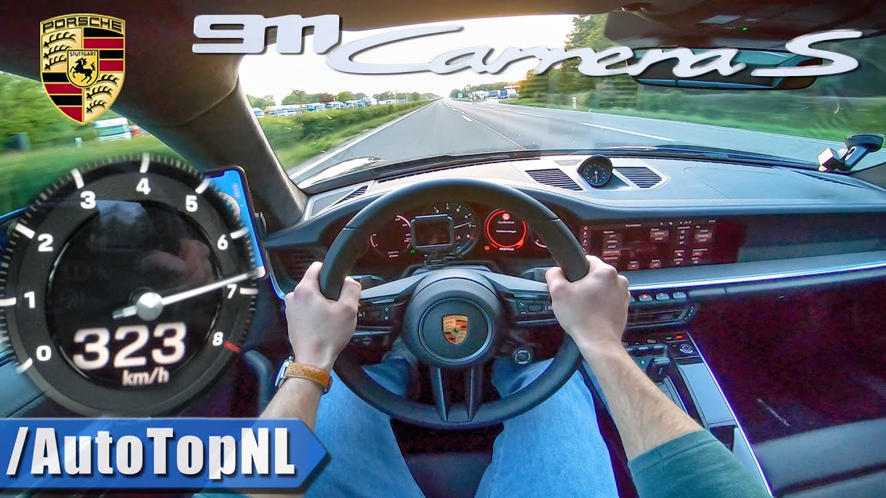 Watch A Porsche 992 911 Carrera S Go Nearly As Fast As It Can