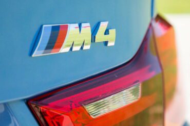 BMW M4 badge