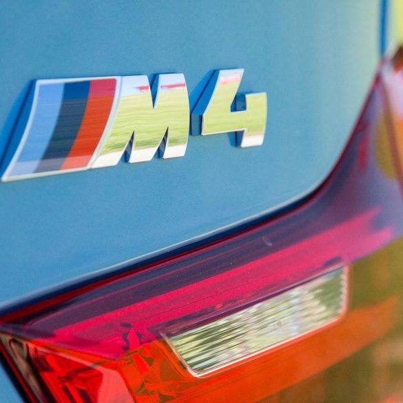 BMW M4 badge