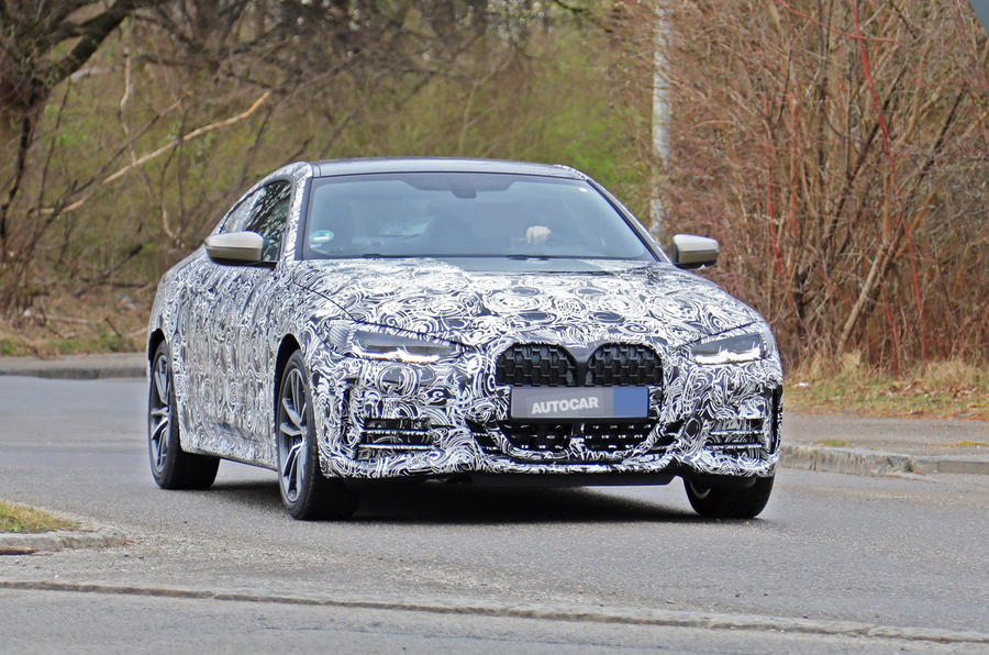 BMW 4 series coupe testing