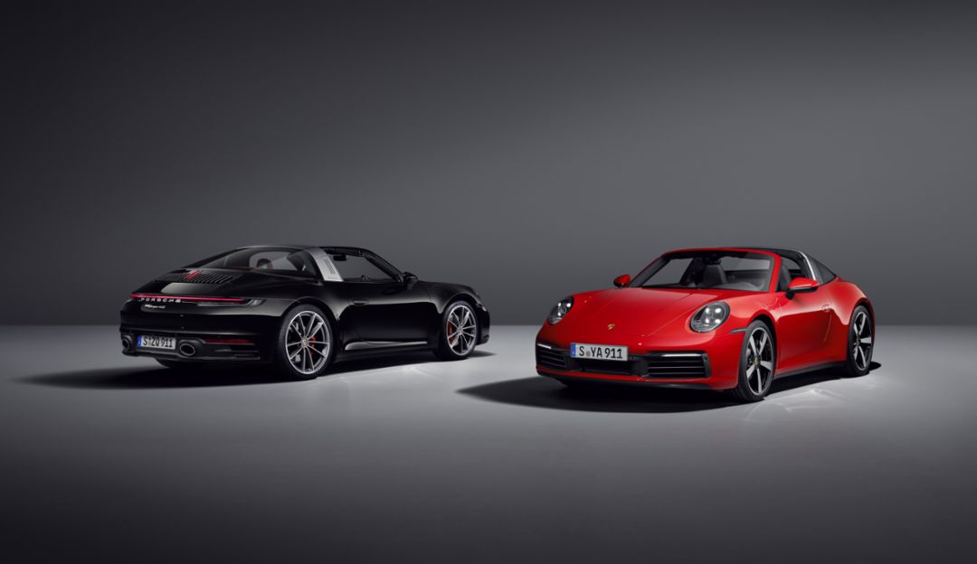 2020 Porsche 911 Targa 4 and 4S